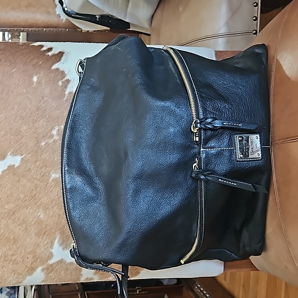 Dooney & Bourke Handbags - Dooney and Bourke Vintage Authentic Black Hobo Bag EUC